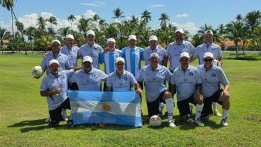 Roquenses se consagraron campeones mundiales con la Selección Argentina de Footgolf Seniors