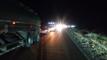 Accidente fatal en Ruta 22, cerca de Chimpay