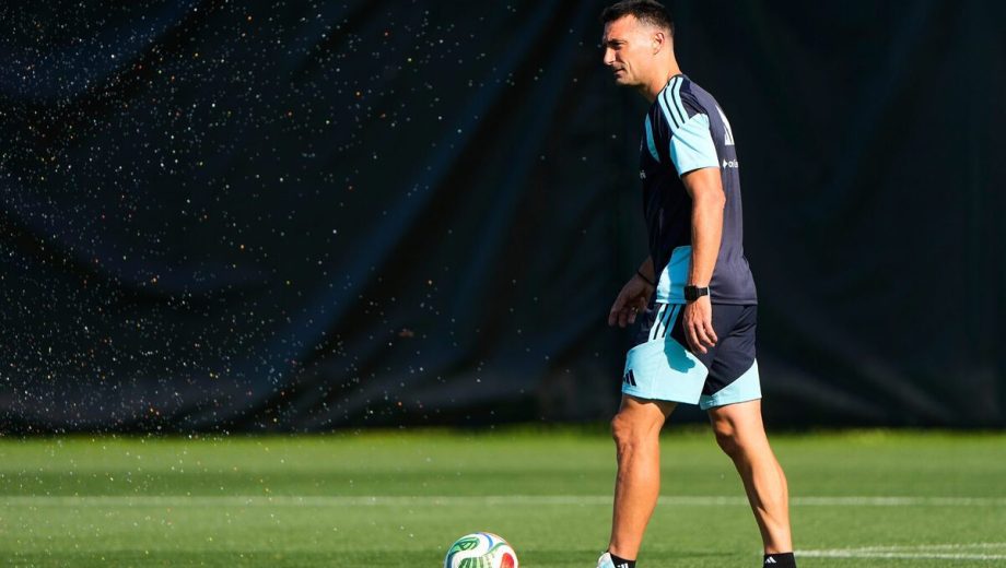 (AP). Scaloni se hizo cargo del seleccionado en 2018. 