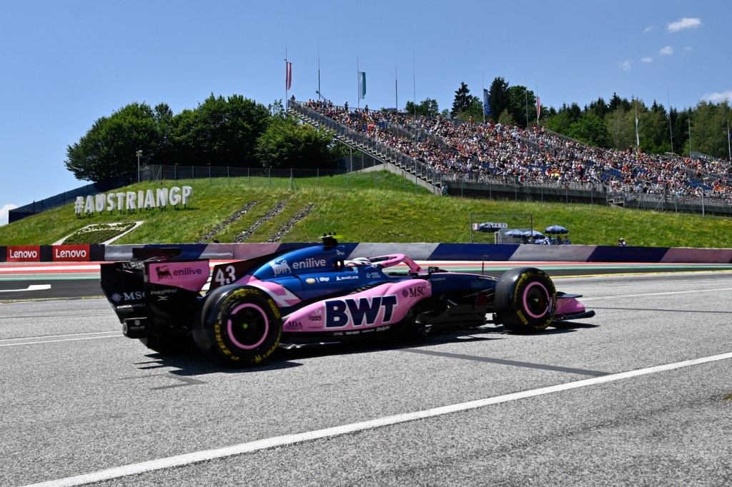 Largada complicada para Franco Colapinto en el Gran Premio de Austria