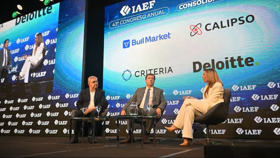 Weretineck participó en el encuentro de IAEF como parte de sus gestiones en Buenos Aires. Foto: gentileza El Cronista.