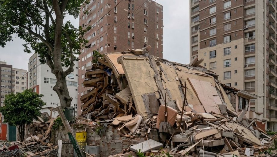 Los dos terremotos de  7,2 y 7,5 provocaron el derrumbe de cientos de edificios, provocando la muerte de al menos 164 personas y más de 1700 heridos (Foto: gentileza)