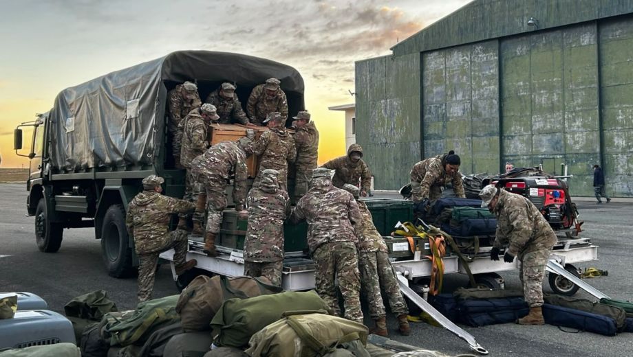 El Gobierno alistó a personal y recursos para brindar apoyo en las regiones afectadas de Venezuela (Foto: Armada Argentina)
