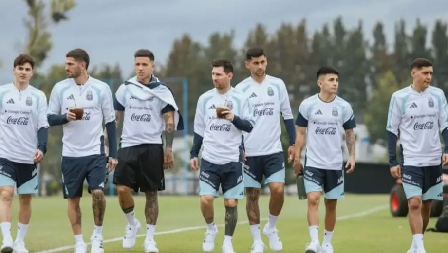 El capitán compartió una emotiva imagen previo a disputar su sexto mundial (Foto: AFA)