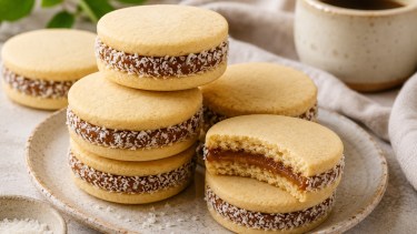 Cómo hacer alfajores veganos y sin gluten: receta fácil con relleno cremoso