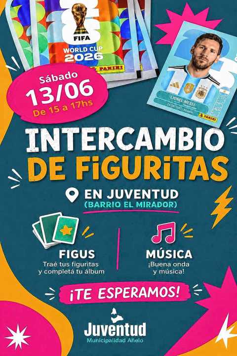 El flyer de invitación de la Dirección de Juventud. Foto: Gentileza
