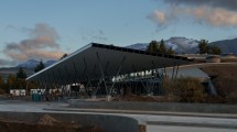 Imagen de Ejecutan la última etapa de la nueva terminal de ómnibus de Bariloche