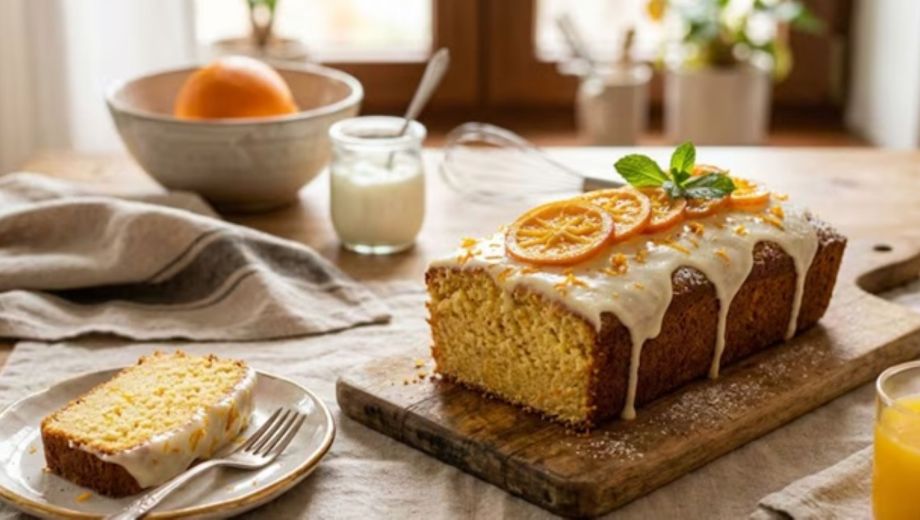 Cómo hacer budín de naranja sin harina ni azúcar.-