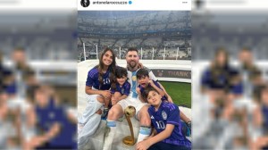 Cuáles son las cábalas de Antonela Roccuzzo camino al Mundial 2026