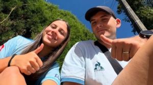 Monje y Gader, el dúo de Neuquén para los Sudamericanos con la Selección Argentina de patín
