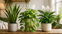 Imagen de Cuáles son las plantas de interior que mejor purifican el aire de la calefacción en invierno