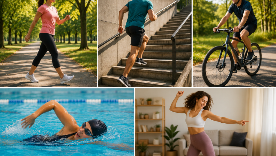 Caminar, pedalear, nadar o bailar pueden convertirse en grandes aliados para cuidar la salud cardiovascular.