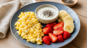 El desayuno sin harinas y con solo 4 ingredientes que ayuda a llegar al almuerzo sin hambre