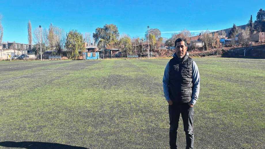 Julio Luna, presidente del Club Atlético Añelo.