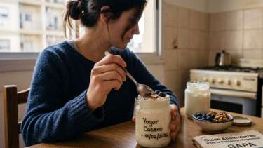 Yogur casero saludable: cómo hacerlo y cuidar tu economía familiar