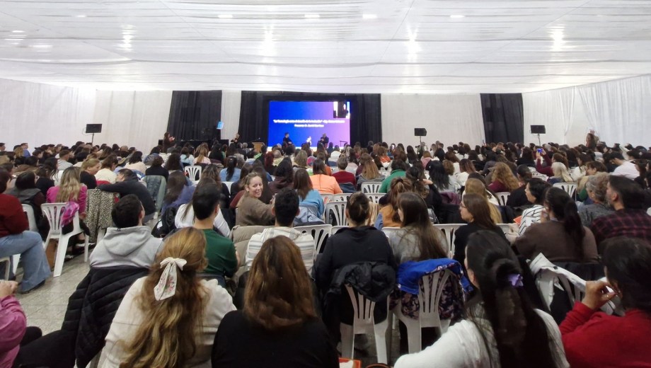 Así transcurrió la primera jornada del V Congreso de Inclusión Educativa. (Gentileza).