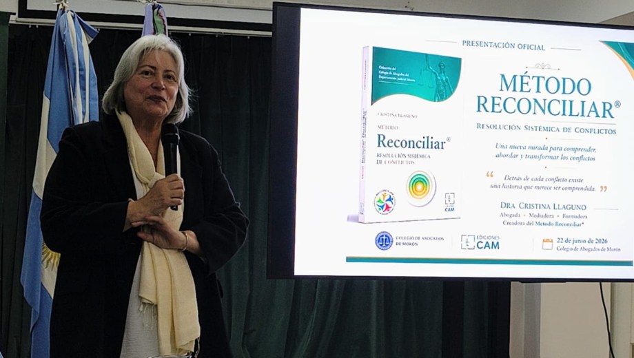 La abogada y terapeuta, Cristina Llaguno, llega a Neuquén con el método reconciliar. (Foto: Gentileza).