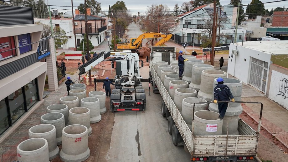 El tránsito está interrumpido durante varios días en el sector. (Foto: gentileza)