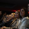 Imagen de La Expo Smart City de Bariloche, con señales políticas en el auditorio