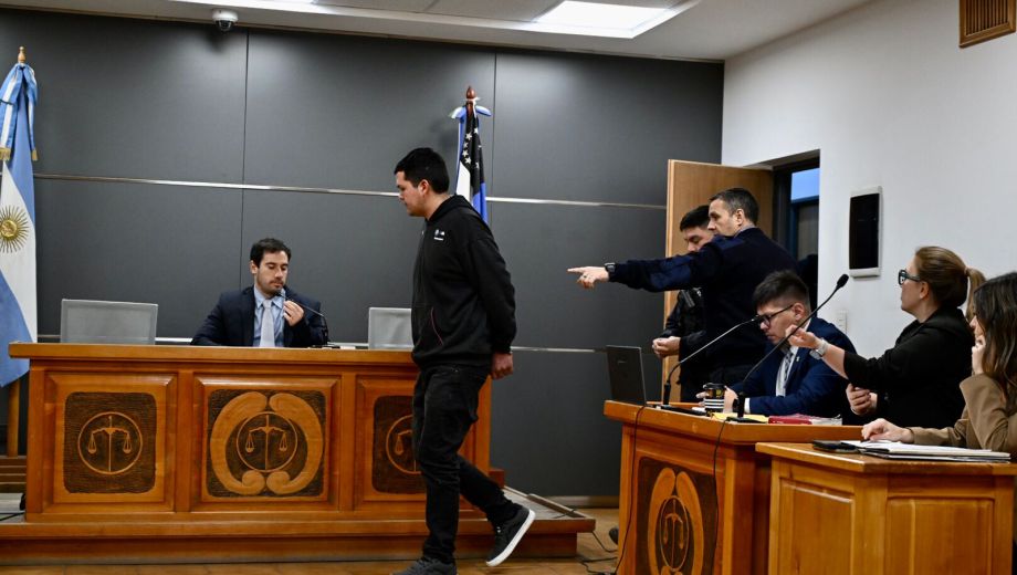 Formularon cargos contra Facundo Gabriel Marín, acusado por la muerte de un hombre tras atropellarlo en Bariloche. Foto: Chino Leiva