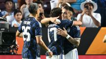 Imagen de Argentina venció 2-0 a Honduras con goles de Lautaro y Simeone en el primer amistoso antes del Mundial