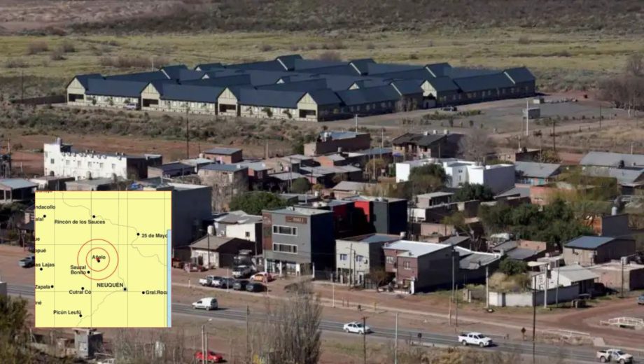 Detectaron dos sismos de magnitud 2,5 en Vaca Muerta