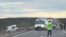 Imagen de Murieron dos personas en un choque sobre la Ruta 2 de Río Negro: un sobreviviente fue derivado a San Antonio Oeste