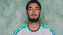 Imagen de Bensebaini, la baja en Argelia para el debut en el Mundial ante Argentina