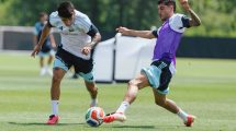 Imagen de Argentina entrenó sin lesionados y se perfila el equipo para enfrentar a Austria