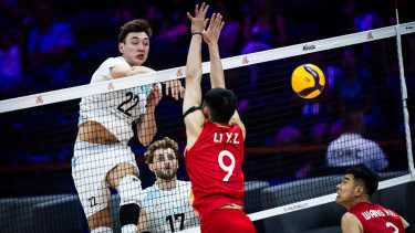 Argentina venció a China y sumó su segunda victoria en la Liga de las Naciones de Vóleibol