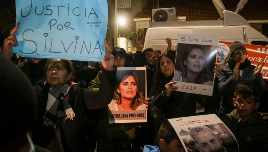 La muerte de Silvina Luna. Foto: NA 