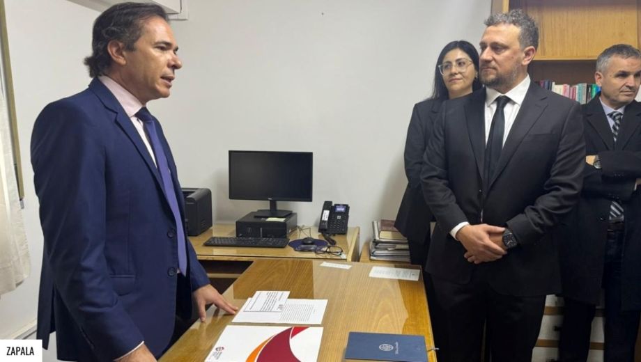 La ceremonia se realizó en la ciudad de Zapala. Foto: gentileza. 