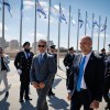 Imagen de Martín Menem en Israel: el "cierre de un círculo familiar" y el recuerdo del histórico viaje de su tío Carlos en 1991