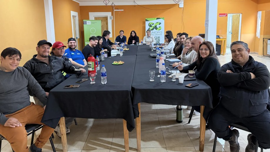Se destacó la importancia de construir espacios de trabajo conjunto de manera temprana. Foto: gobierno de Río Negro.