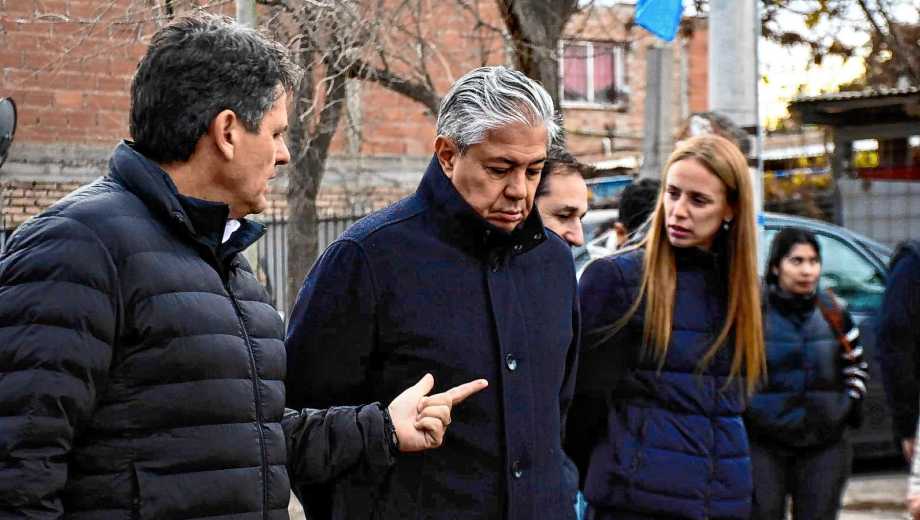 El gobernador y el intendente capitalino, alineados para 2027. Foto: Matìas Subat. 