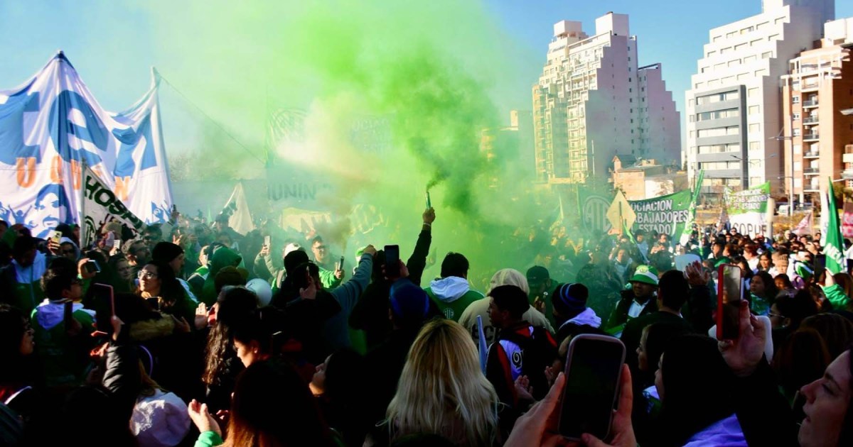 Estatales de Neuquén con retiro de actividades este jueves: a qué hora es la marcha contra la ley de Propiedad Privada