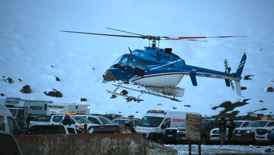 El lanzamiento del Operativo Nieve 2026 se realizó en Caviahue-Copahue. Foto: Policía del Neuquén.