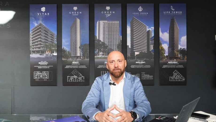 Desarrollo local. Pablo Arpajou es uno de los mayores desarrolladores de Real Estate en la zona. (Foto: Cecilia Maletti)