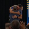 Imagen de Scaloni vivió un reencuentro emotivo con Martín Palermo en la conferencia previa al debut de Argentina en el Mundial