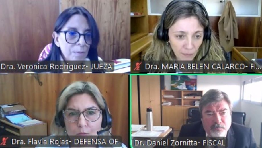 El proceso judicial se resolvió mediante acuerdo pleno en una audiencia realizada en forma virtual, con intervención del Ministerio Público Fiscal y la defensa.
