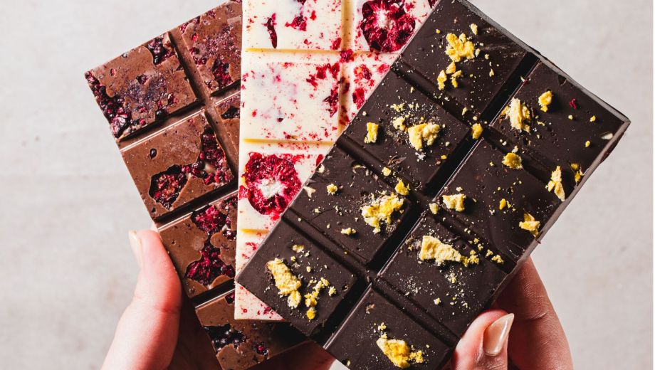 Chocolaterías y pastelerías incorporan frutas liofilizadas por su intensidad de sabor y su larga vida útil. Foto Pomona Foods.