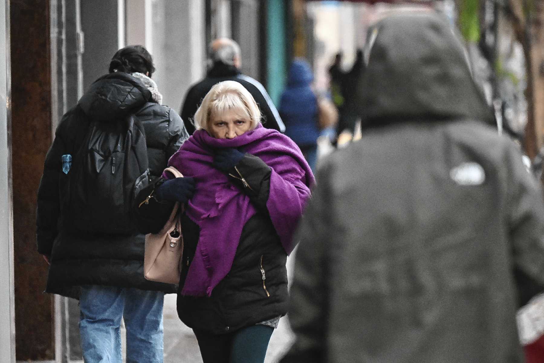 Julio se despide con clima severo: viento, nieve y lluvia en la Patagonia