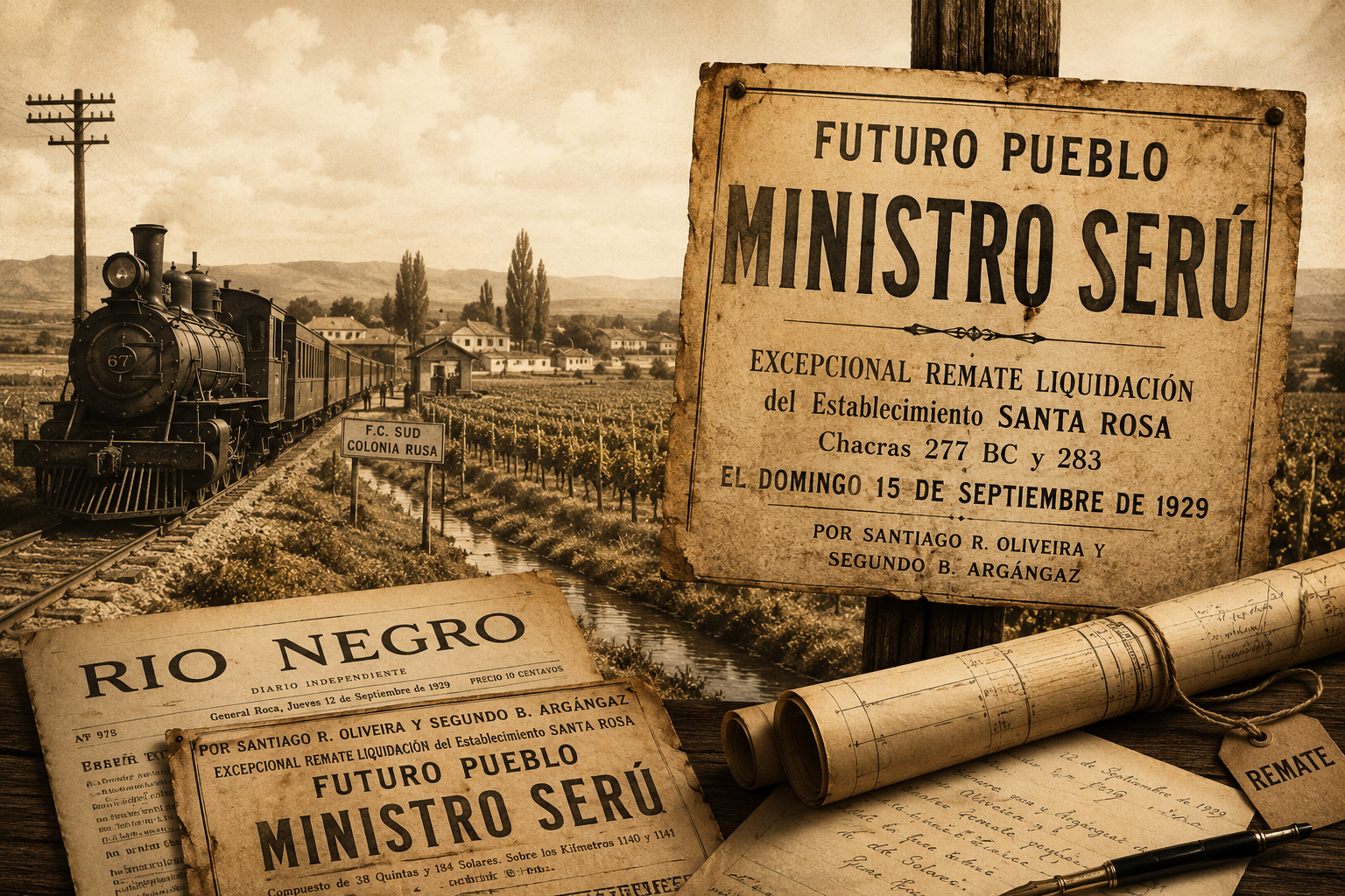 Imagen de El pueblo que quedó en el plano