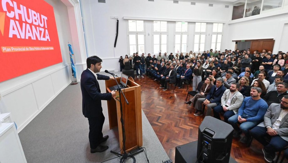 El gobernador de Chubut lanzó un millonario plan.
