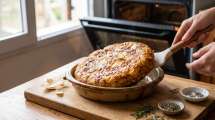 Imagen de Cómo preparar una tortilla de papas saludable al horno: delicia sin fritura