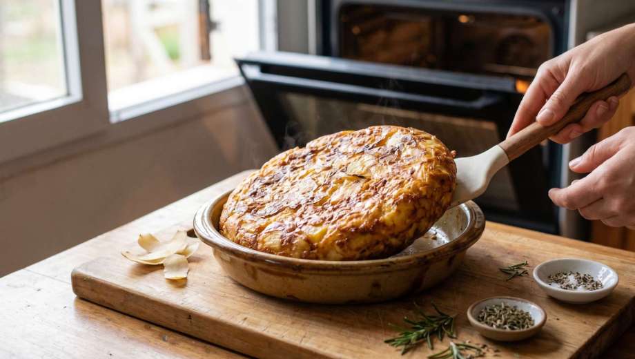 Cómo hacer tortilla de papas saludable: la receta sin fritura.-