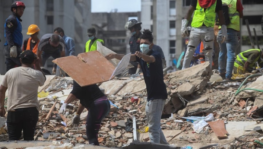 Devastadores sismos en Venezuela. Foto: NA 