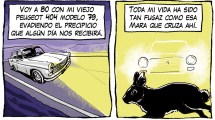 Imagen de «Tu nombre», la tira de Chelo Candia en el suple Viajes y Turismo