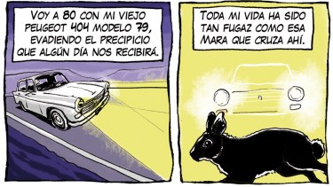 «Tu nombre», la tira de Chelo Candia en el suple Viajes y Turismo