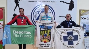 Tiro: Alejandro Villani se subió al podio en el torneo nacional disputado en San Rafael
